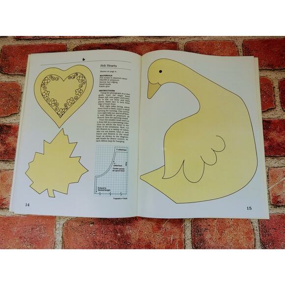 Vtg 1985 - Patchwork Projects - BHG -‎ 15 Full Size Projects - Craft Booklet - Picture 8 of 9